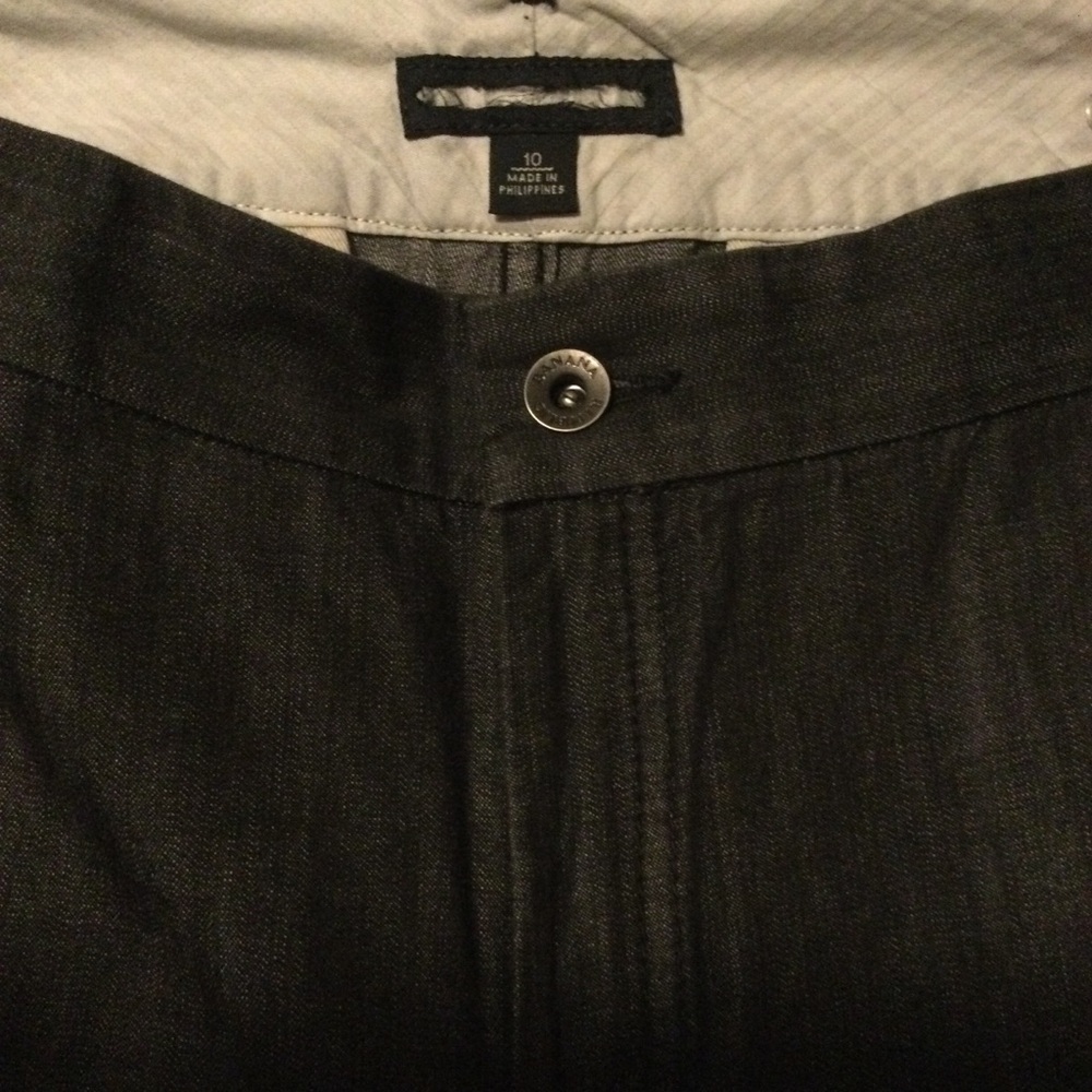Banana Republic-Woman’s Charcoal Black Jeans - Picture 2 of 8